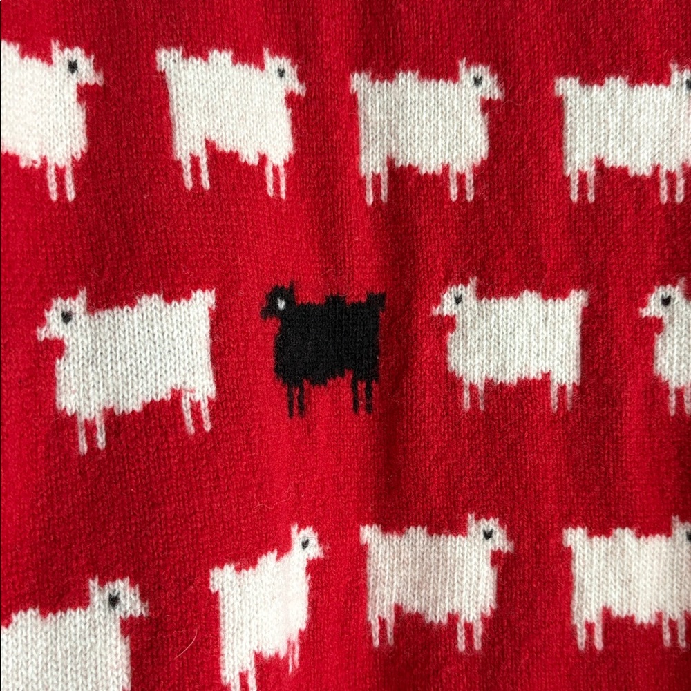 NWOT Rowing Blazers Black Sheep Sweater - Picture 9 of 10